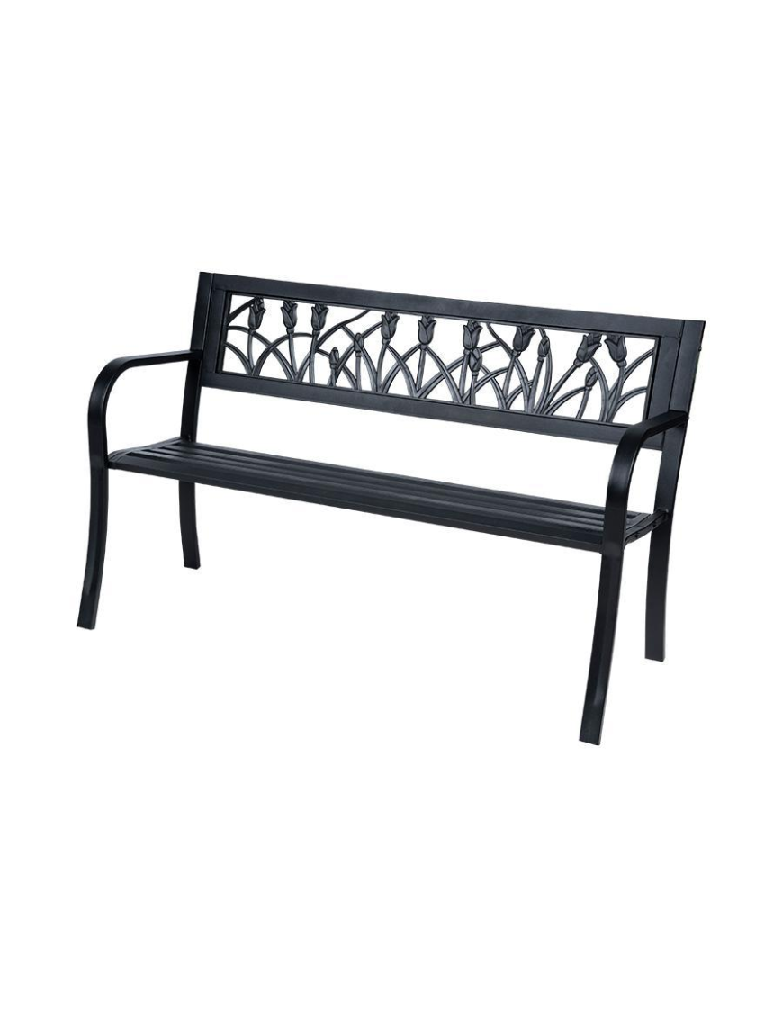 PANCHINA FERRO+PLASTICA 15x53x77 CENTIMETRI