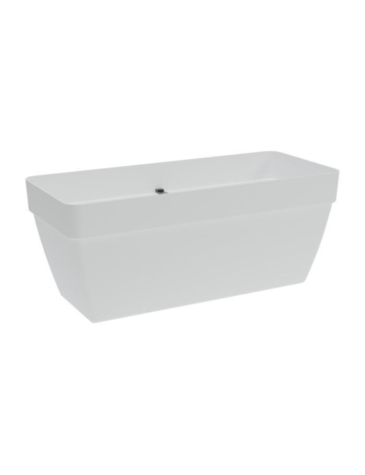 L.MELROSE BIANCO FIORIERA 50x18x16cm