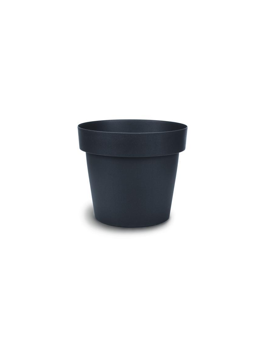 L.MELROSE ANTRACITE VASO d.14xh.13cm