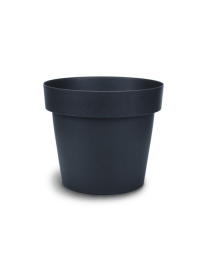 L.MELROSE ANTRACITE VASO d.35xh.29cm