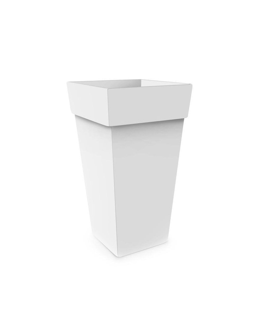 L.MELROSE BIANCO VASO QUADRO 30x30x41cm