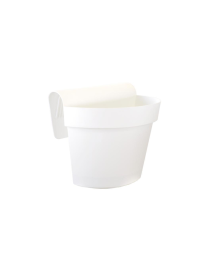 L.MELROSE BIANCO VASO ESPRIT 30x20x20cm