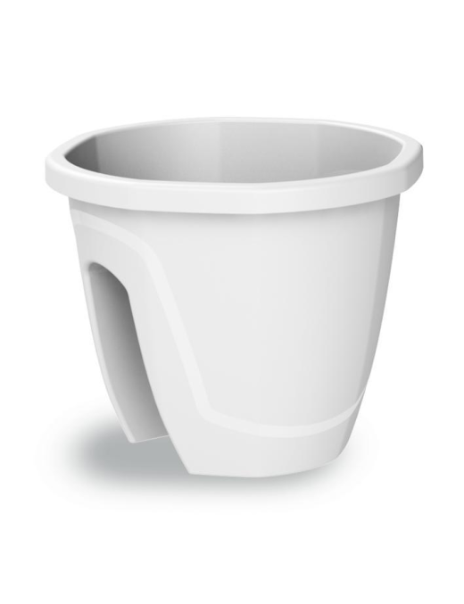 L.NIZZA BIANCO VASO d.30xh.24cm