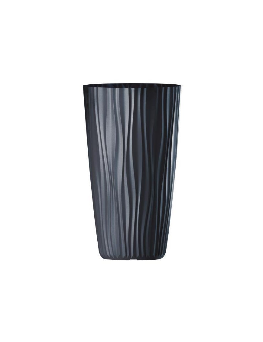 L.SAHARA ANTRACITE VASO HIGH d.28xh.50cm