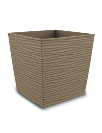 L.AURORA TORTORA VASO CUBE 25x25x23cm