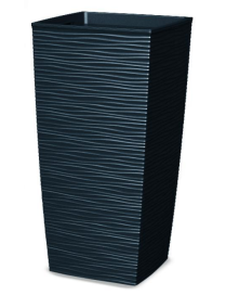 L.AURORA ANTRACITE VASO 30x30x57cm