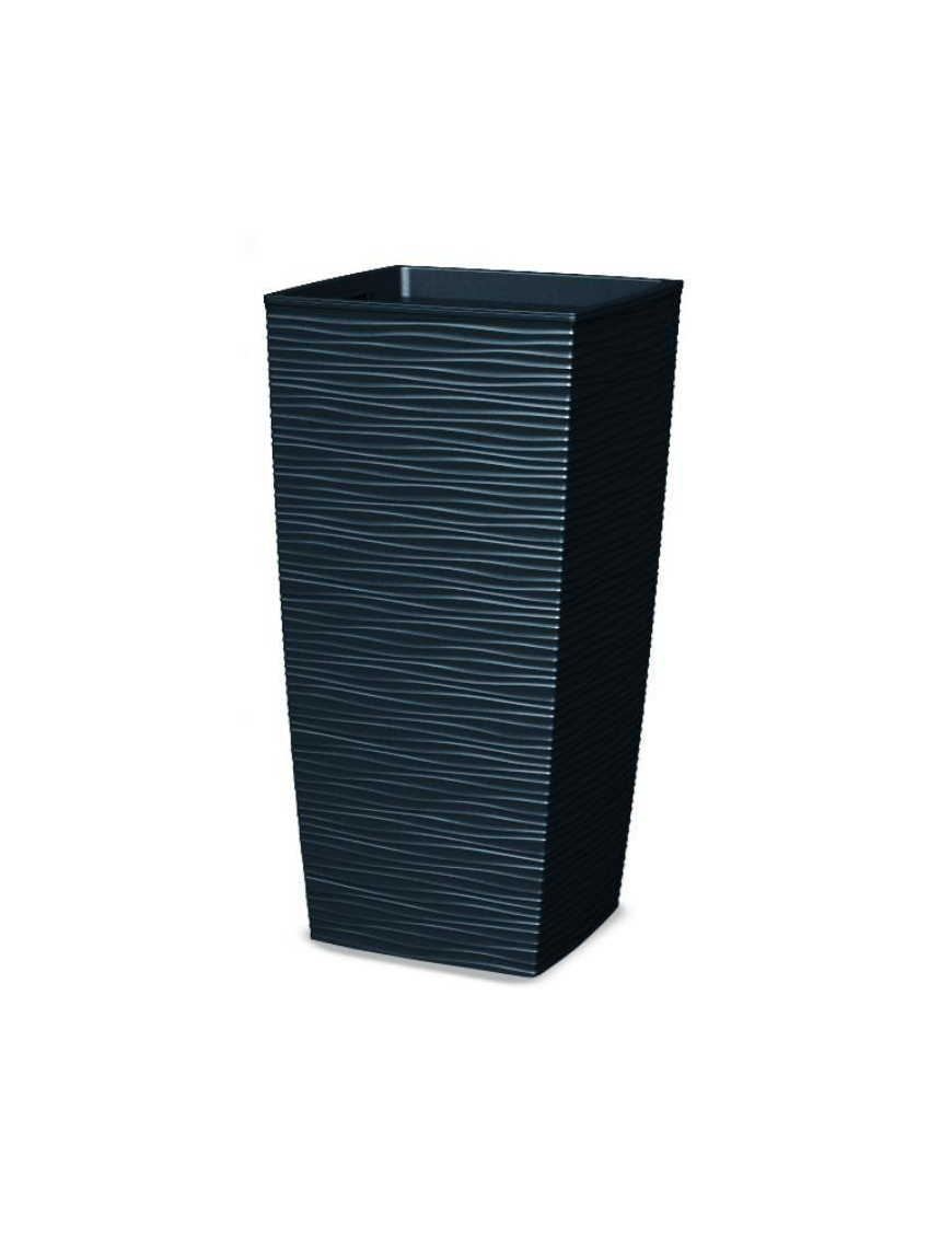 L.AURORA ANTRACITE VASO 30x30x57cm