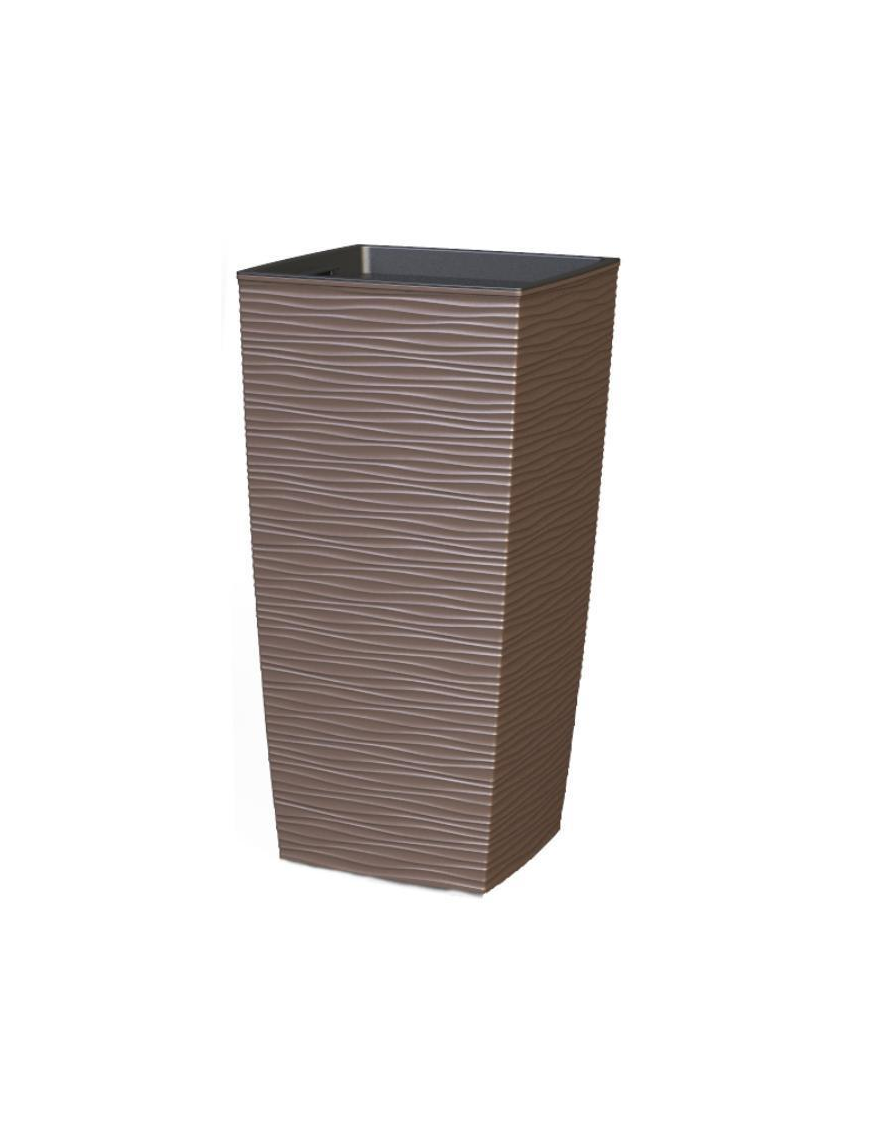 L.AURORA TORTORA VASO 25x25x46,5cm