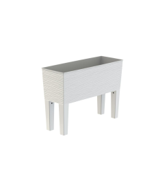 L.AURORA BIANCO FIORIERA 60x30x58cm