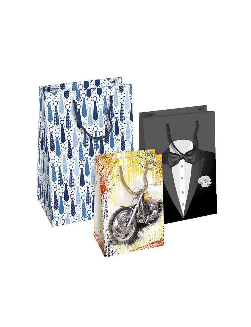LUXURY SHOPPER MEN 25x12x35cm