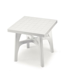WHITE TABLE QUADROMAX CONTRACT 80x80 CENTIMETERS