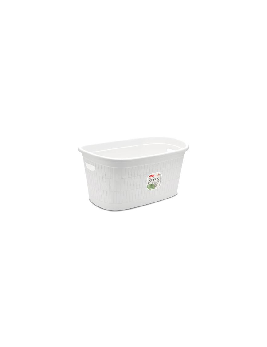 L.DOMUS CESTA 35lt 58x38x28 BIANCO 91100