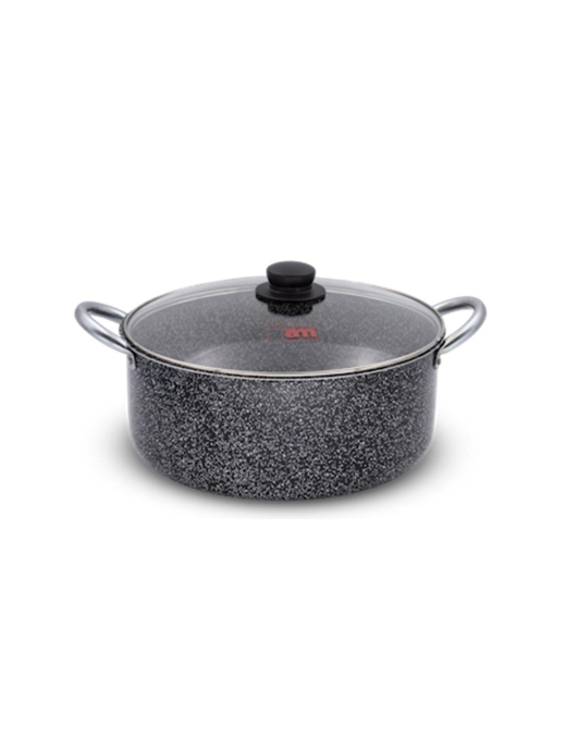 MAXIMA CASSEROLE WITH GLASS LID 26cm
