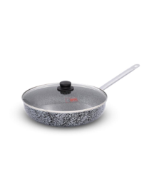 MAXIMA FRYING PAN WITH GLASS LID 34cm