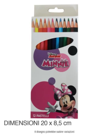 MINNIE COLORI A MATITA 12pezzi