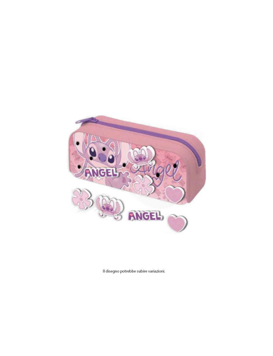 STITCH GIRL SILICONE CASE WITH PATCH