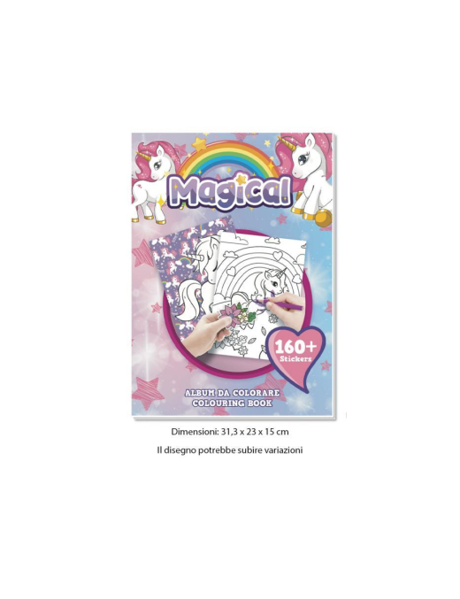 UNICORNO COLOURING BOOK