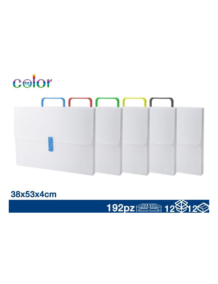 CARTELLINA PLASTICA 37x53x4cm
