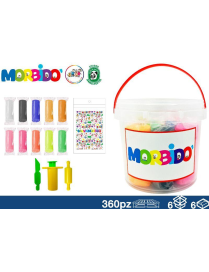 PLASTILINA SECCHIELLO 1,3kg 10pezzi
