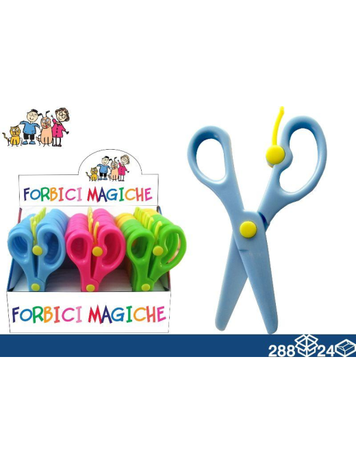 FORBICI SCUOLA A MOLLA 12,5cm