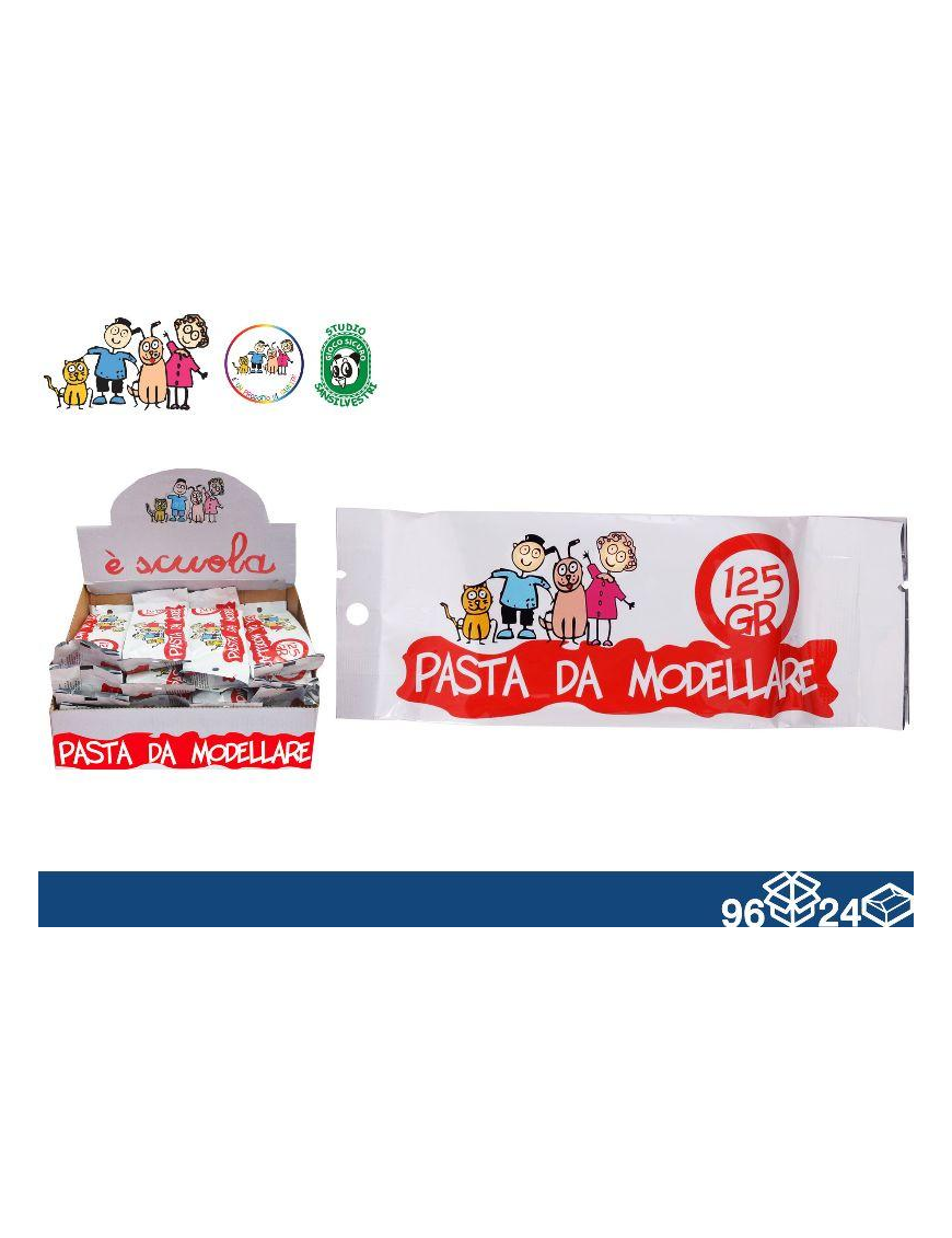 PASTA MODELLABILE BIANCA 125gr