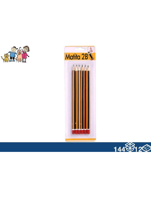 MATITE 2B 6pezzi