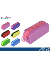 TOMBOLINO BIG PVC CASE 19x7cm ASSORTED COLORS