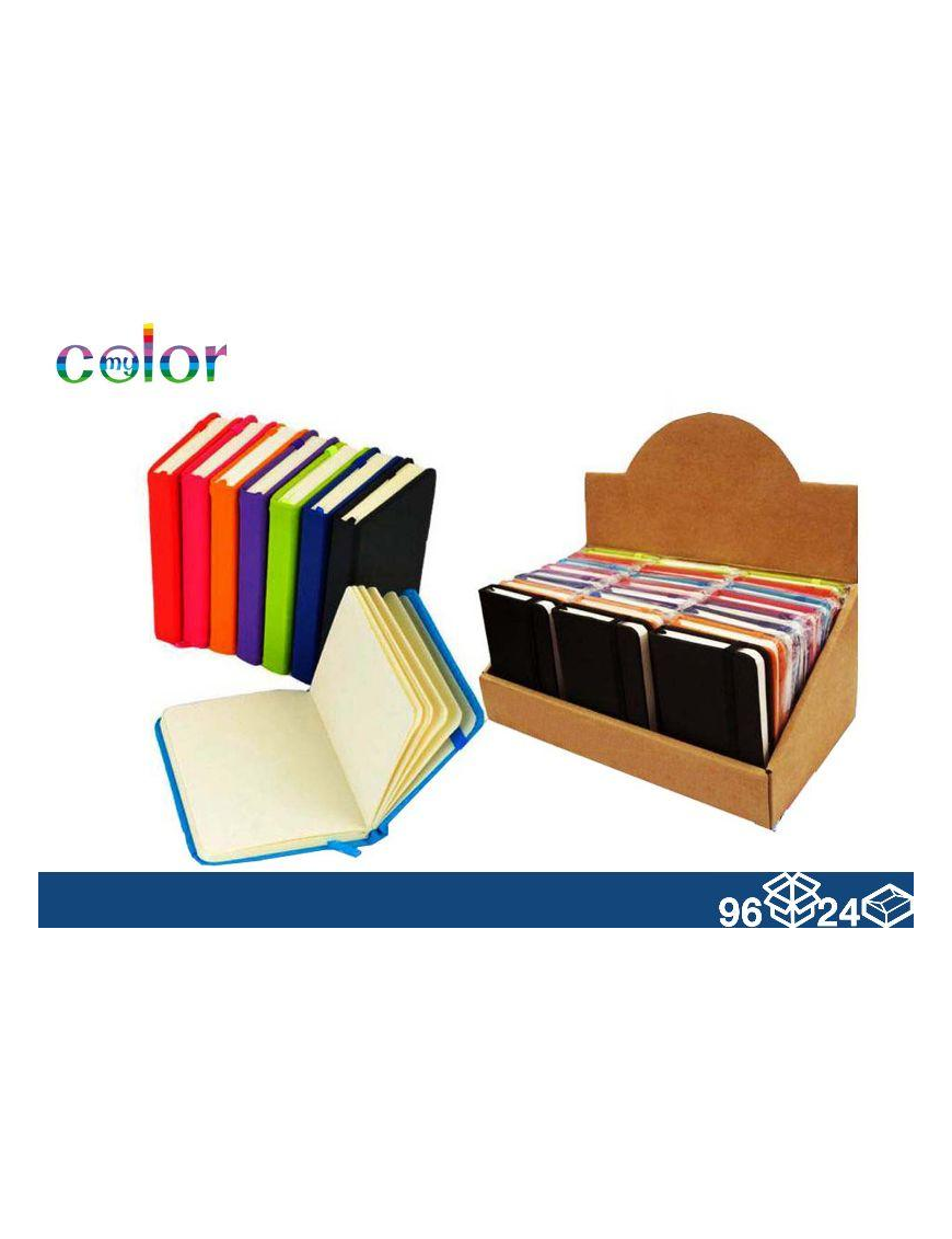 COLOR AGENDA 7.5x10.6cm 80 SHEETS