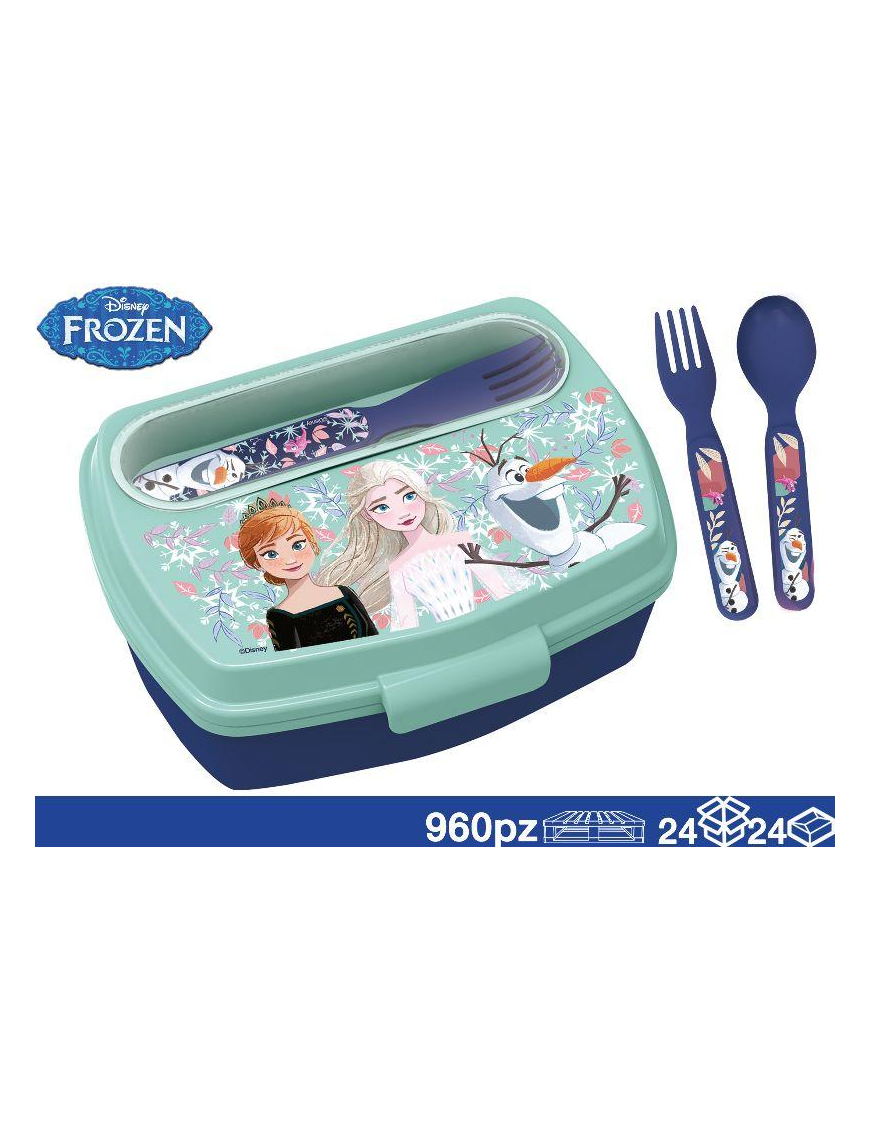 FROZEN LUNCH BOX+CUTLERY