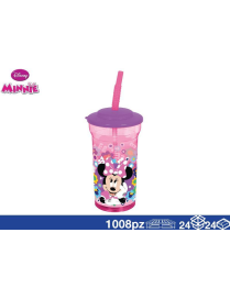 MINNIE BICCHIERE CON CANNUCCIA 460ml