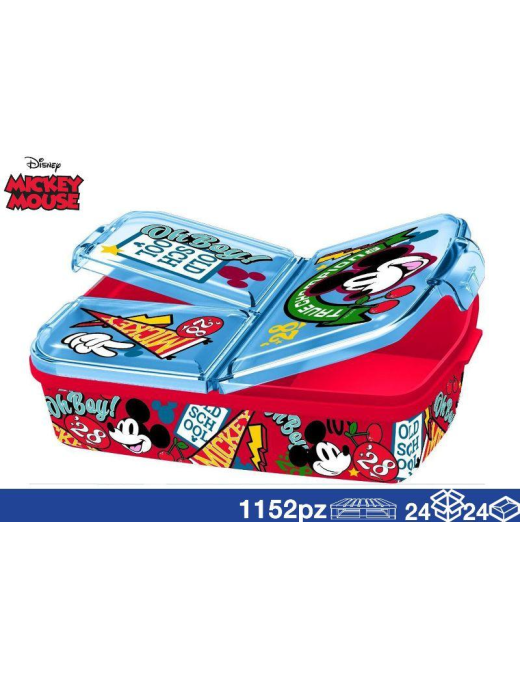 MICKEY PORTAPRANZO CON COMPARTI