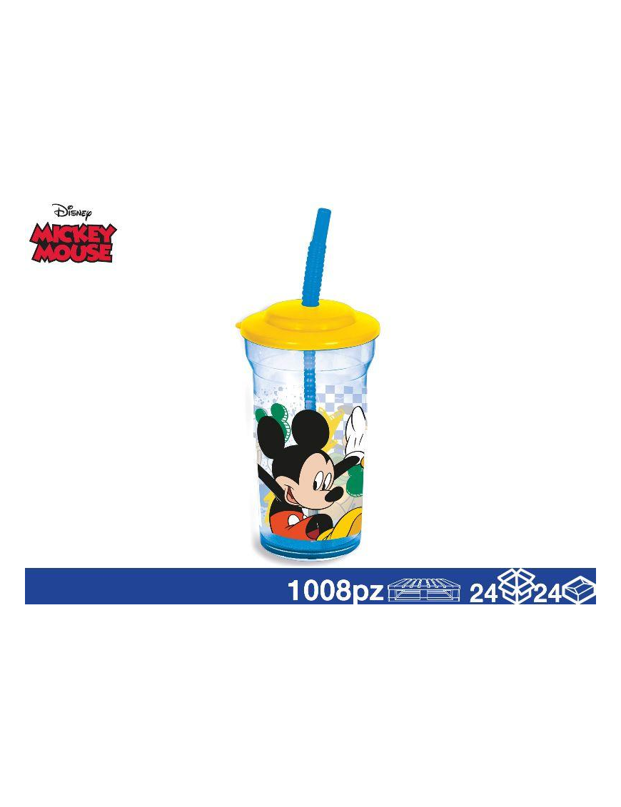 MICKEY BICCHIERE CON CANNUCCIA 460ml