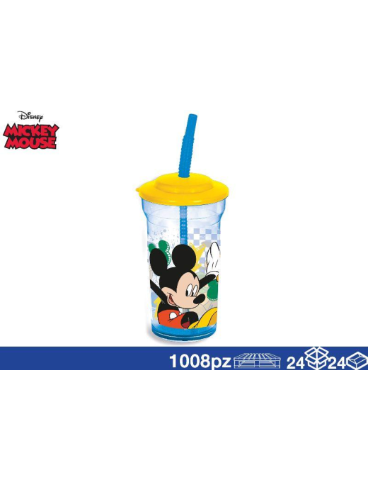 MICKEY BICCHIERE CON CANNUCCIA 460ml