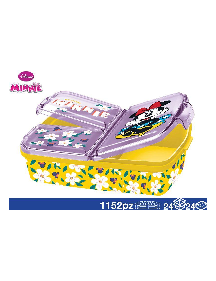 MINNIE PORTAPRANZO CON COMPARTI