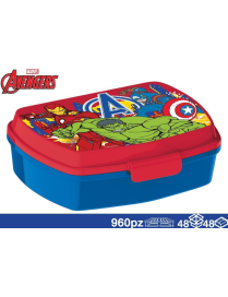AVENGERS PORTAPRANZO RETTANGOLARE
