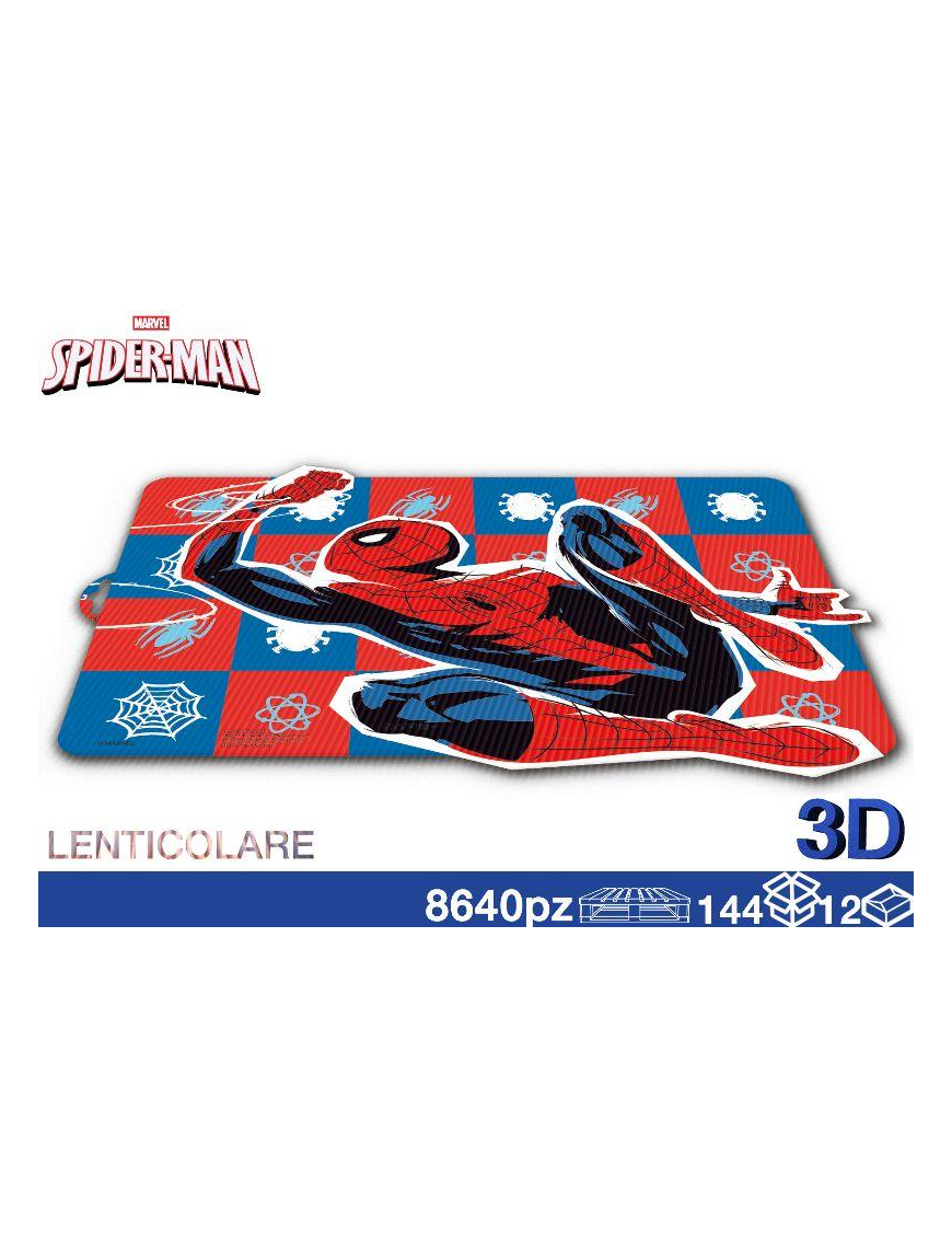 SPIDERMAN 3D LENTICULAR PLACEMAT