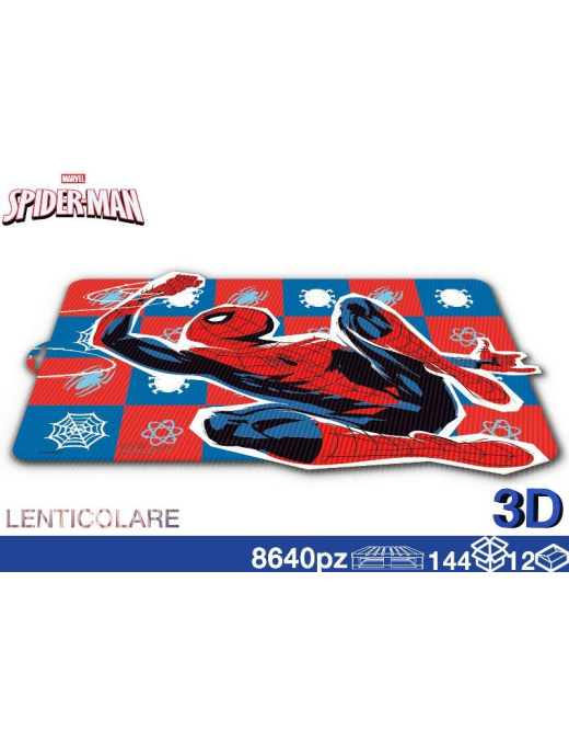 SPIDERMAN TOVAGLIETTA 3D LENTICOLARE