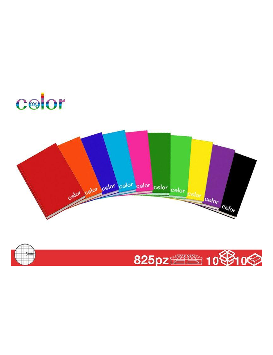 MYCOLOR MAXI NOTEBOOK 60 SHEETS 5 mm