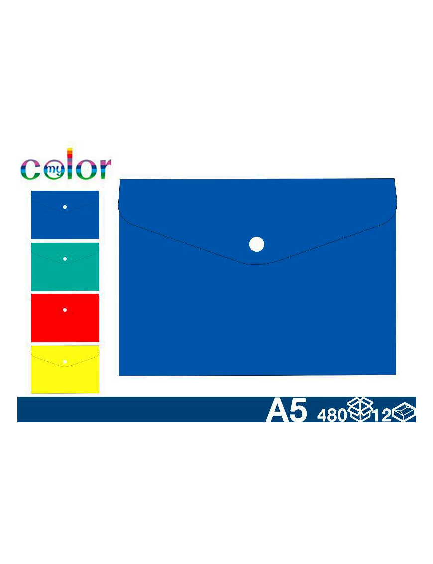 SINGLE COLOR DOCUMENT ENVELOPE 21x15 A5