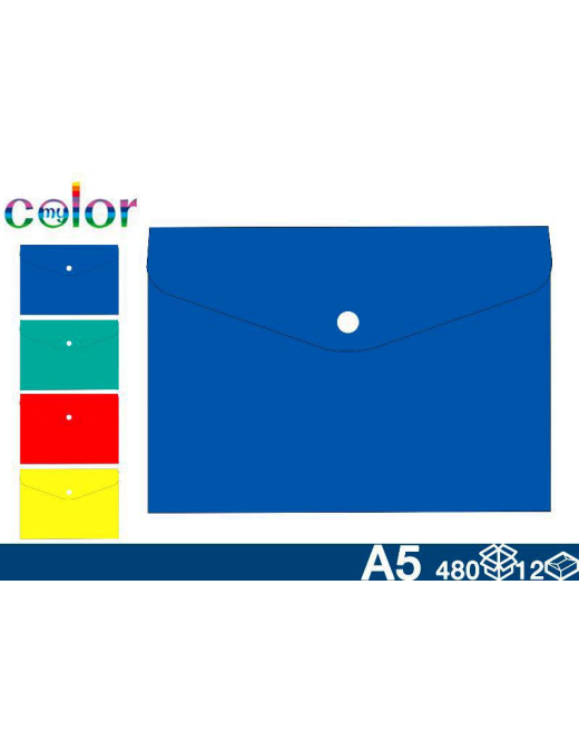 SINGLE COLOR DOCUMENT ENVELOPE 21x15 A5