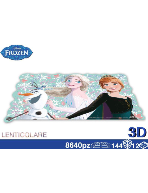 FROZEN 3D LENTICULAR PLACEMAT