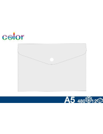 TRANSPARENT DOCUMENT ENVELOPE 21x15 A5