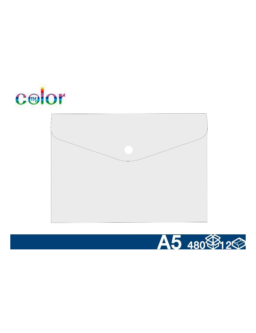 TRANSPARENT DOCUMENT ENVELOPE 21x15 A5