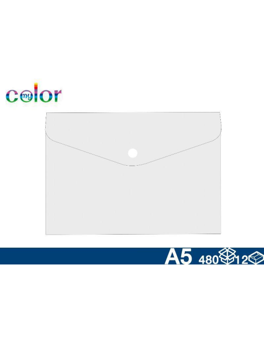 TRANSPARENT DOCUMENT ENVELOPE 21x15 A5