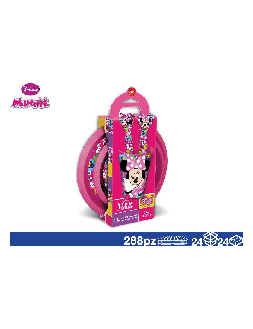 MINNIE SET PRANZO 5pezzi