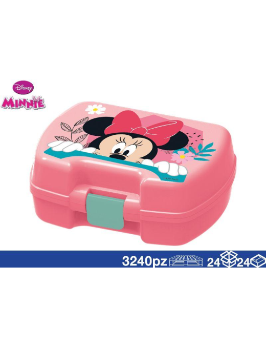 MINNIE LUNCH BOX 11x9x4cm
