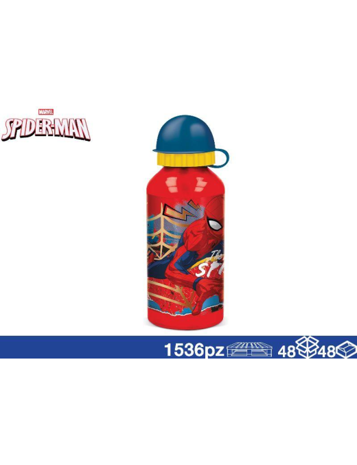 SPIDERMAN BORRACCIA ALLUMINIO 400ml
