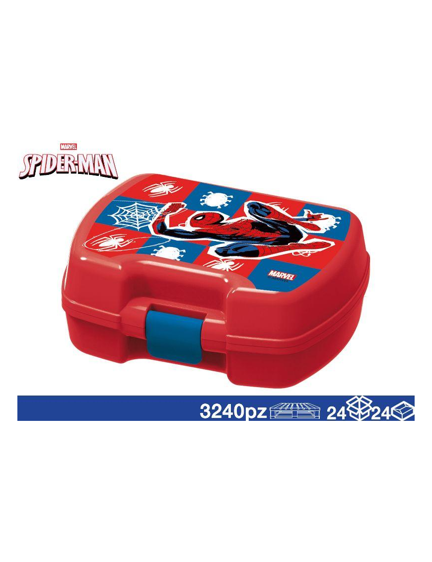 SPIDERMAN LUNCH BOX 11x9x4cm