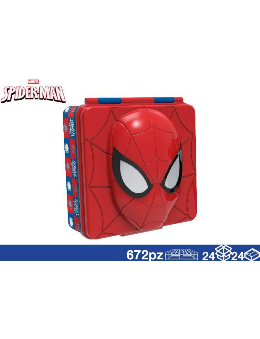 SPIDERMAN PORTAPRANZO 3D
