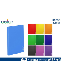 FOLDER WITH ELASTIC d.1,3 ASSORTED COLORS A4